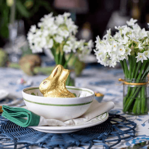 Image showing the Green Summer Flower Ceramic Pudding Bowl, 17cm product.