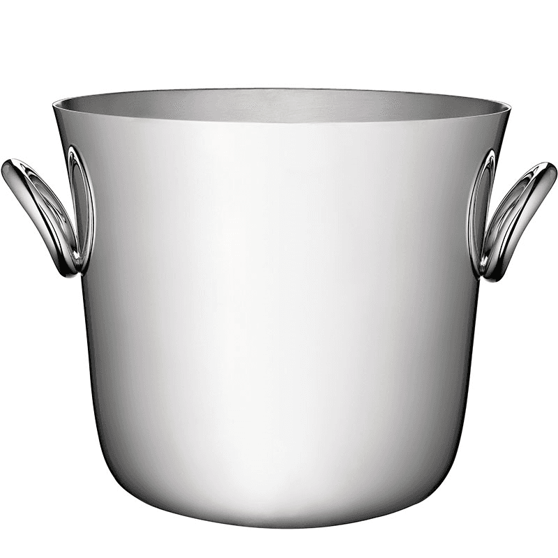 Vertigo Ice bucket, 16cm, Christofle silver