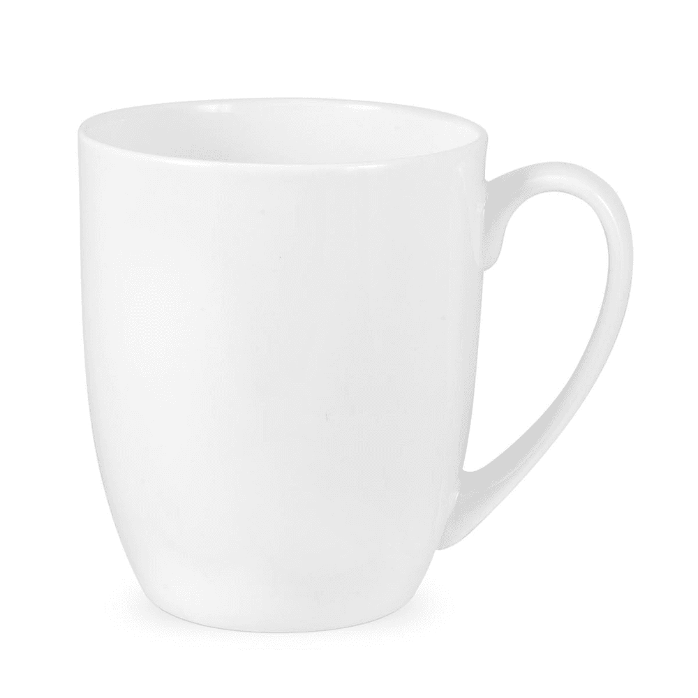 Serendipity Set of 4 Mugs, 350ml, White