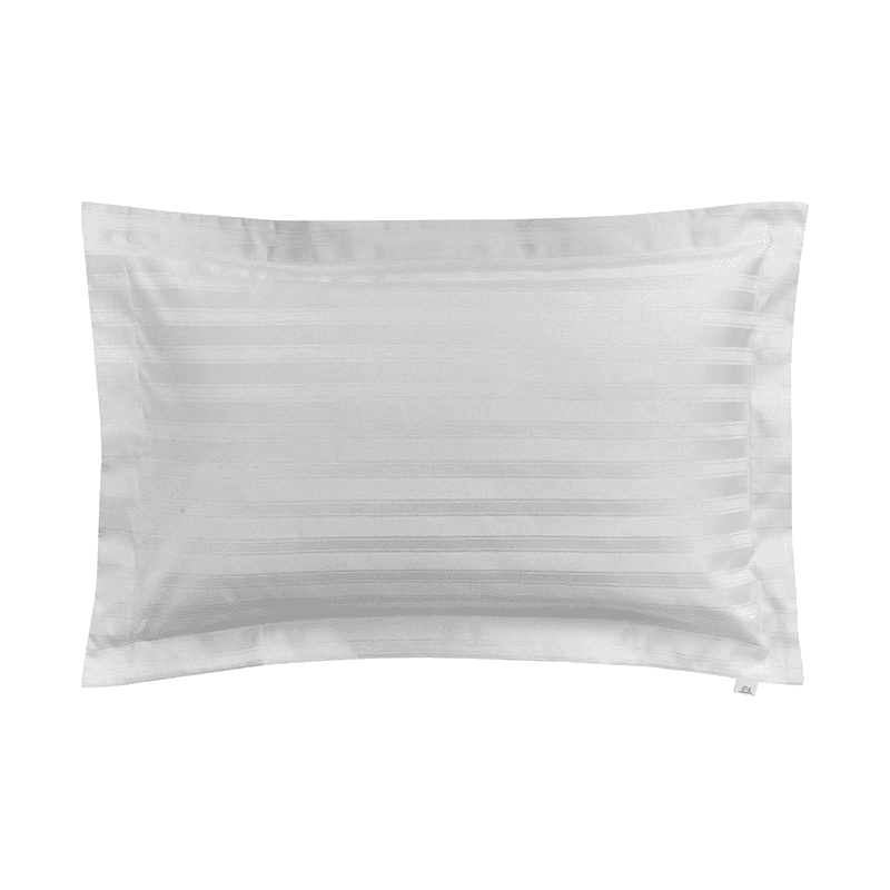 Adan Oxford Pillow Case, Silver