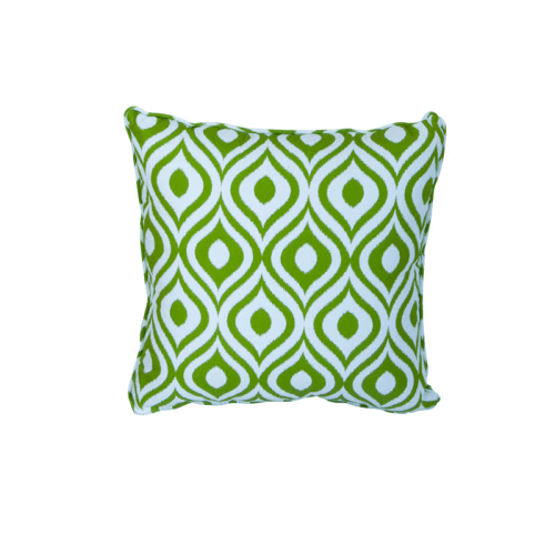 Image showing the Scatter Cushion, 45 x 45cm, Green Pattern product.