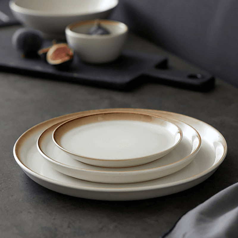 Gastro Plate, D27cm, Cream