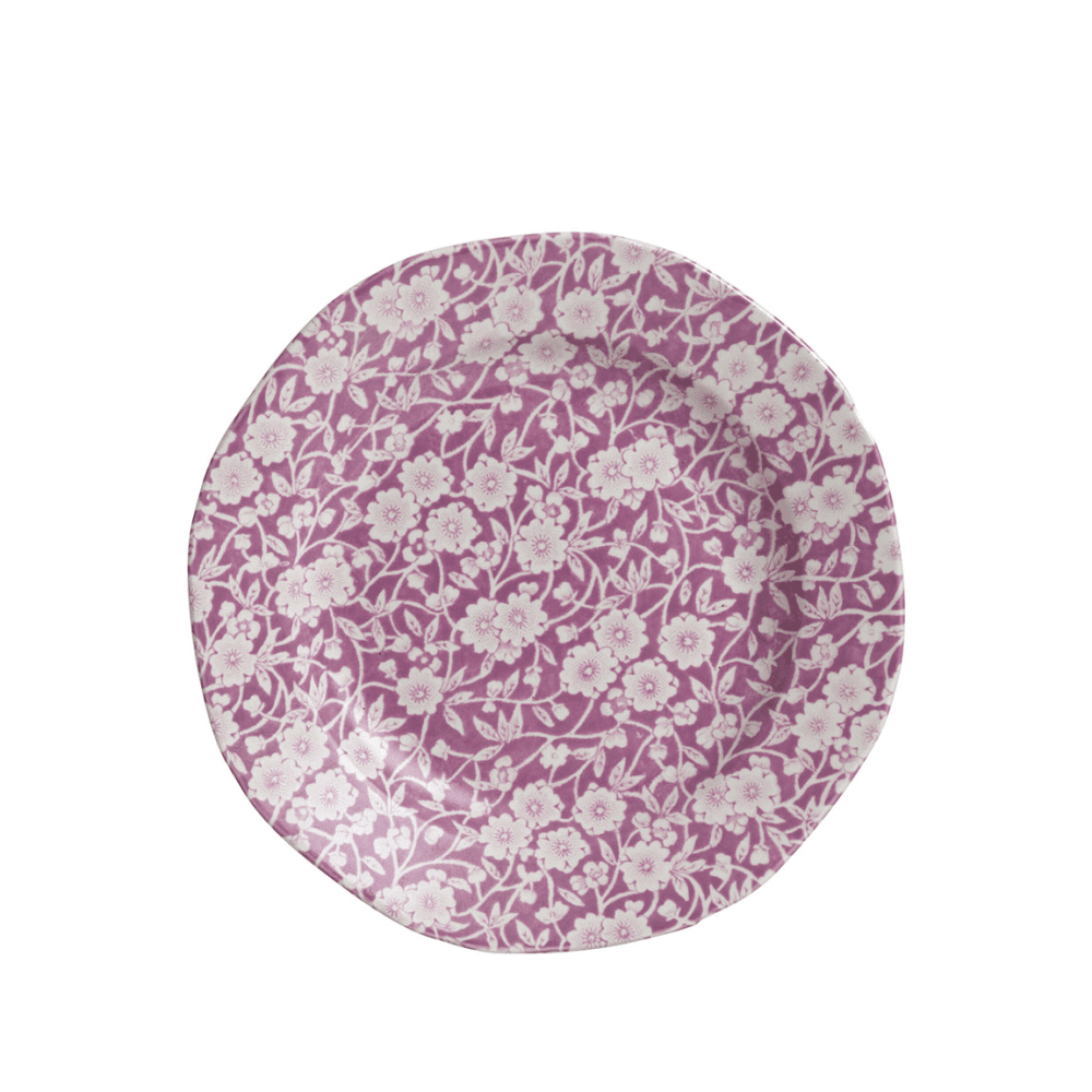 Blossom Calico Plate, D19cm, Lilac