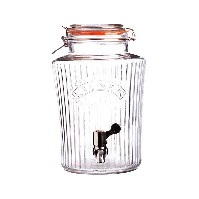 Clip Top Vintage Drinks Dispenser, 5lt