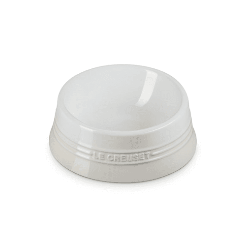 Image showing the Stoneware Medium Pet Bowl, 18cm, Meringue product.