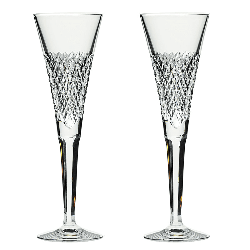 Tiara Champagne Flutes, 170ml, Clear