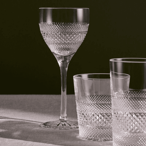 Image showing the Huxley Set of 4 Red Wine Glasses, 333ml, Clear product.
