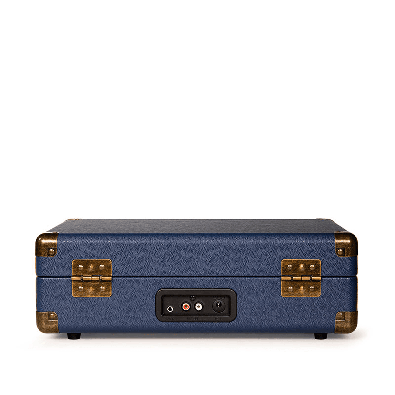 Cruiser Deluxe Plus Portable Turntable, Navy