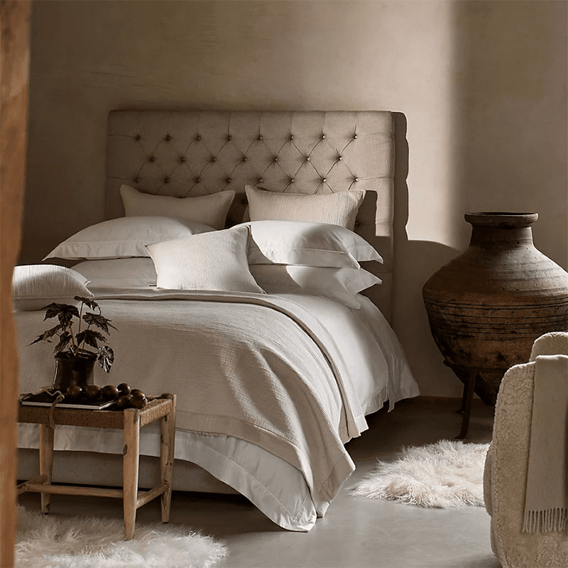 Belgravia Quilt, King/Super King, Cloud