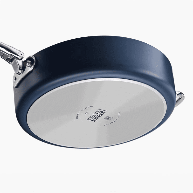 Space Folding Frying Pan, 30cm, Midnight Blue