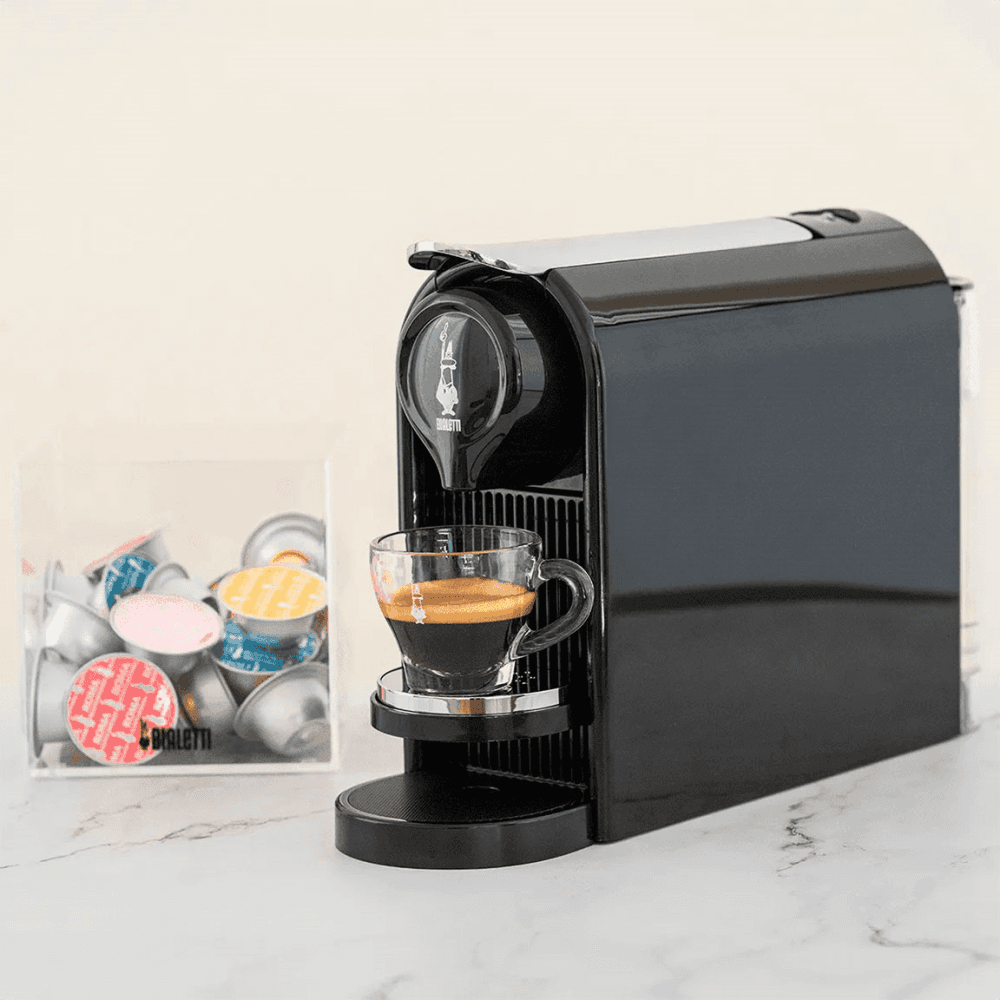 Bialetti Capsule Coffee Machine, Black