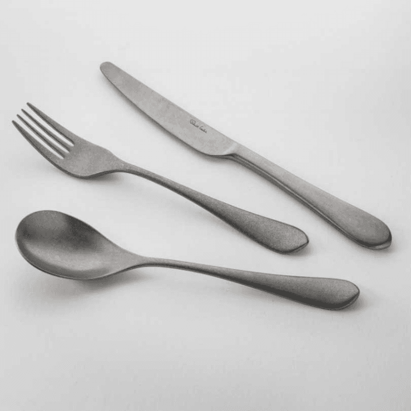 Quinton Vintage 24 Piece Cutlery Set, Stainless Steel