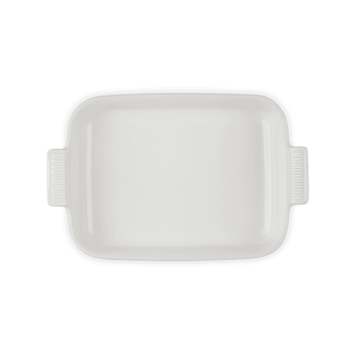 Image showing the Stoneware Deep rectangular dish, 32cm - 3.85 litre, Meringue product.