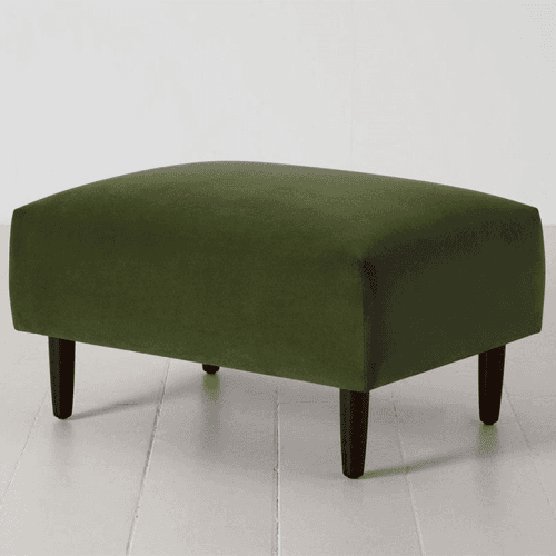 Image showing the Model 05 Velvet Ottoman, Vine product.