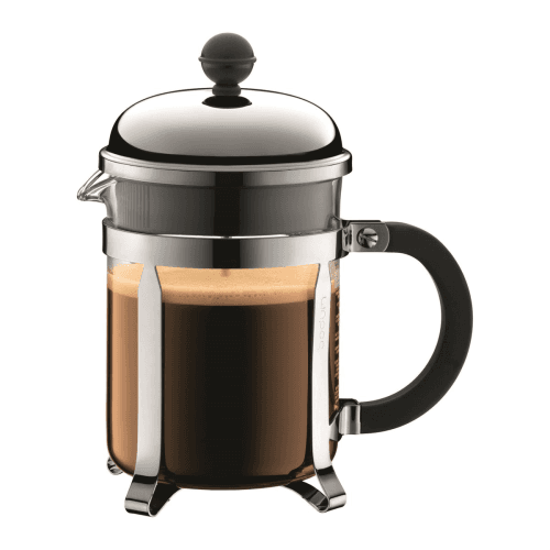 Image showing the Chambord 4 cup coffee maker, 0.5 litre, Silver/Black product.