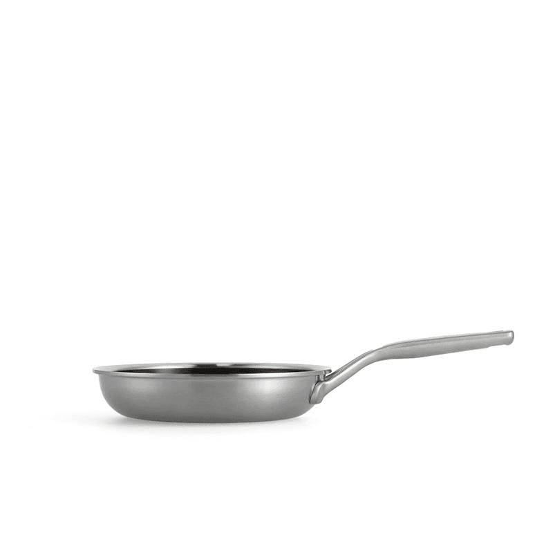 MultiPly - Ceramic Stainless Steel Non-Stick Frying Pan, 20cm, Silver