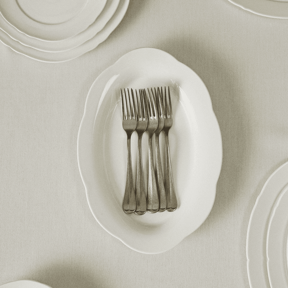 Silhouette by Sergio Herman Set of 2 High Oval Plates