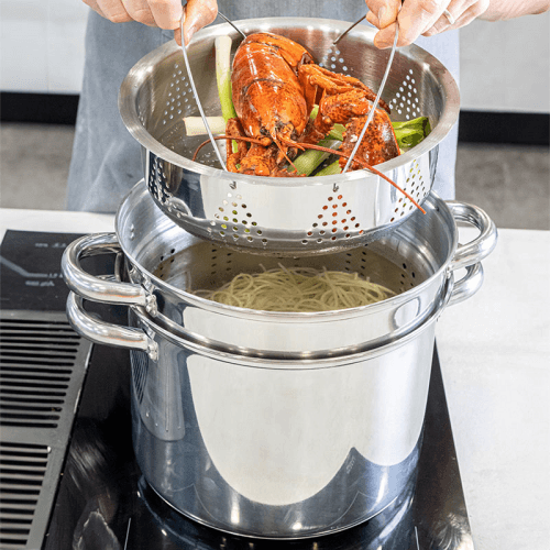 Image showing the Multi steamer, 7.5 litre, Stainless Steel product.