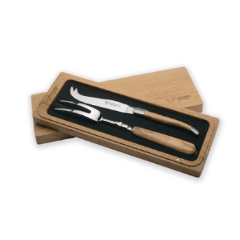 Laguiole 2-piece Cheese Set, Wenge Handles