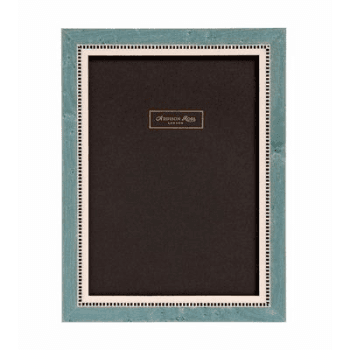 Image showing the Miki Photograph frame, 8 x 10", blue marquetry product.