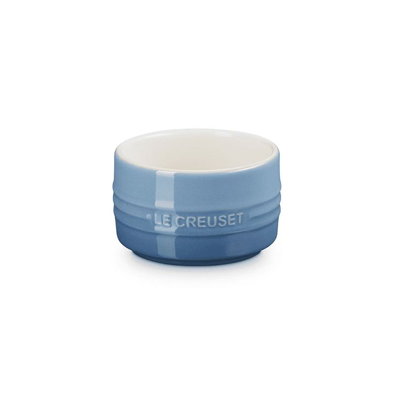 Stoneware Stackable Ramekins, 200ml, Chambray