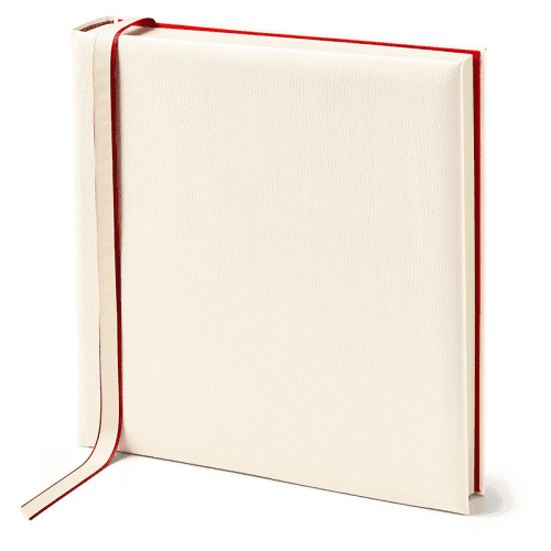 Image showing the Plain Wedding Album, 14", Ivory product.