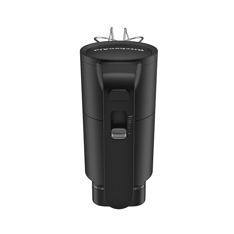 Cordless Hand Mixer Battery Included, Matt Black