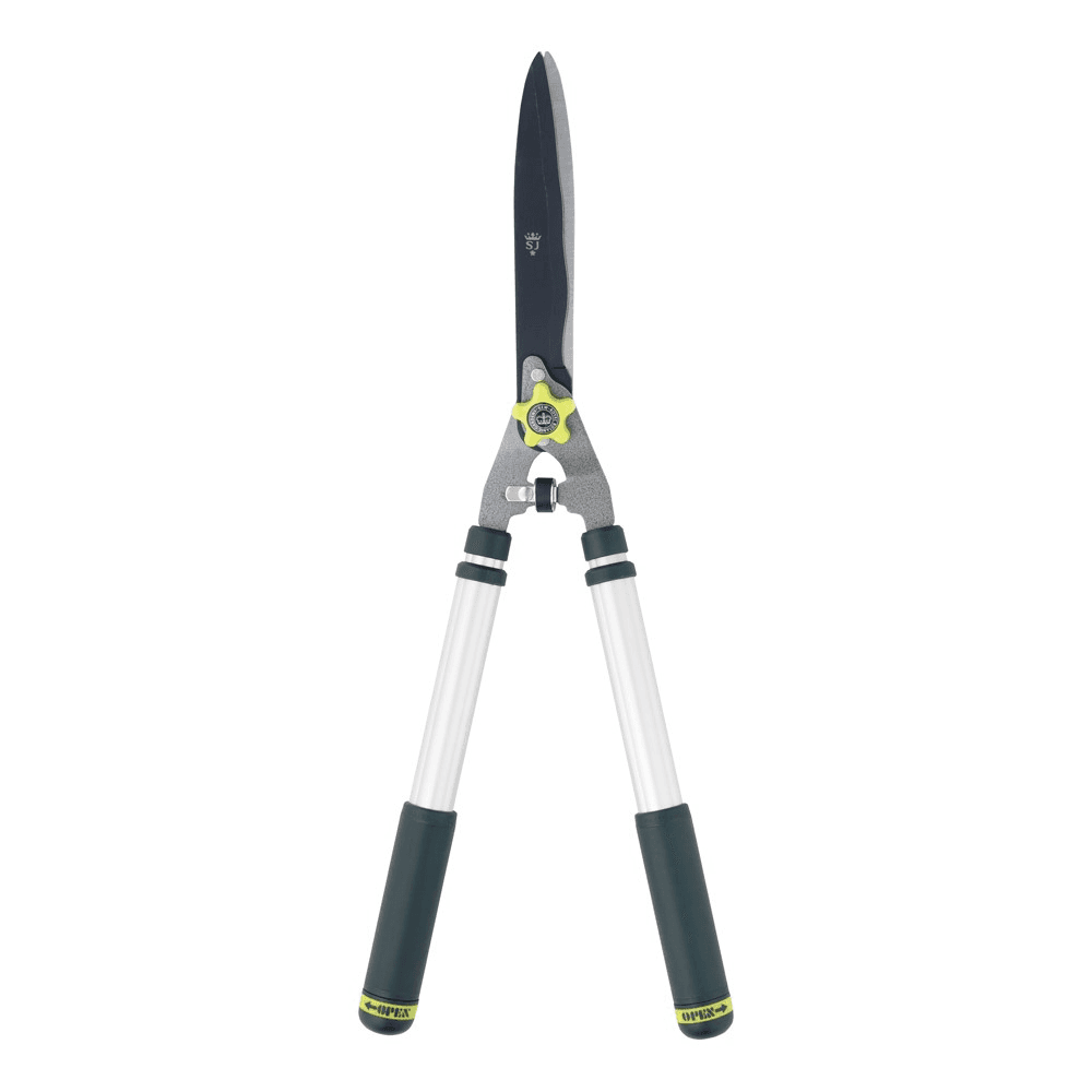 Telescopic shears, H66.5 x W25.5cm, Green/Silver/Black