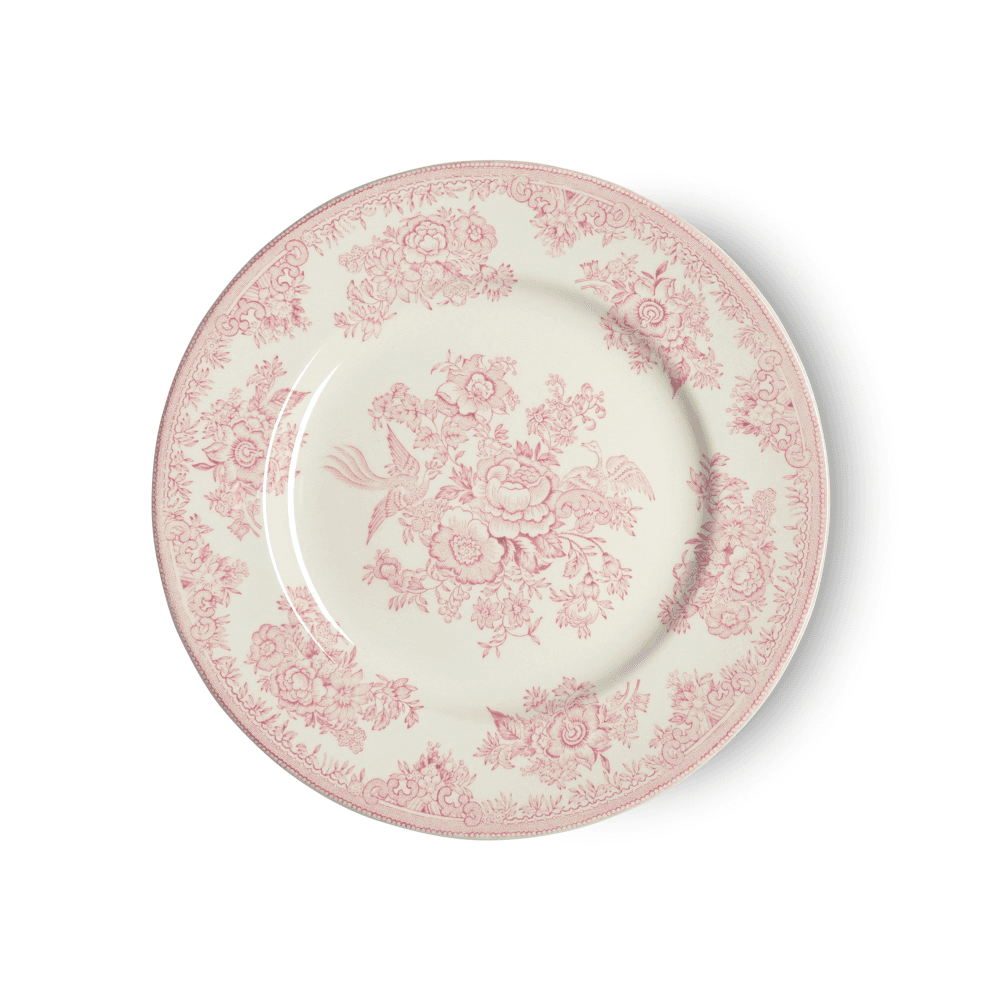 Asiatic Pheasants Plate, D17.5cm, Pink