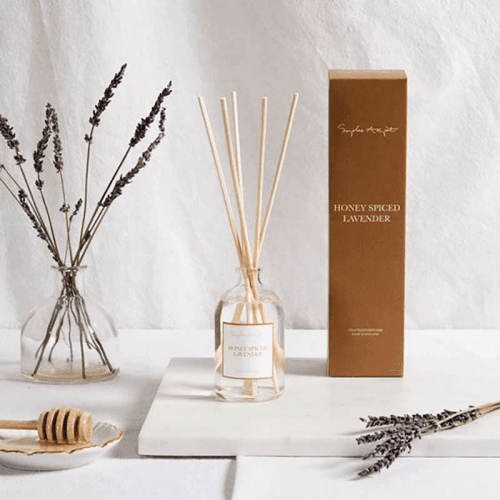 Image showing the Honey Spiced Lavender Diffuser, 100ml product.