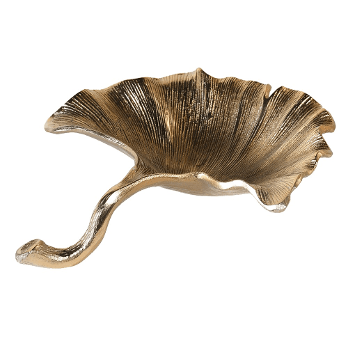 Image showing the Leaf Dish, D18cm, Gold product.