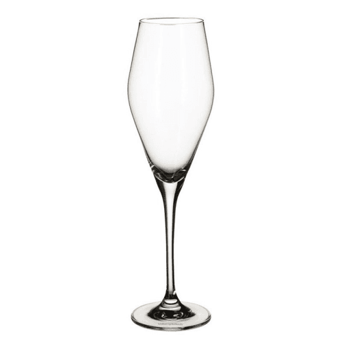Image showing the La Divina Set of 4 champagne flutes, 260ml, Crystal Glass product.