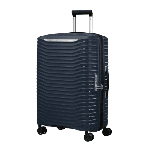 Image showing the Upscape Suitcase, H68 x L47 x W28/31cm, Blue Nights product.