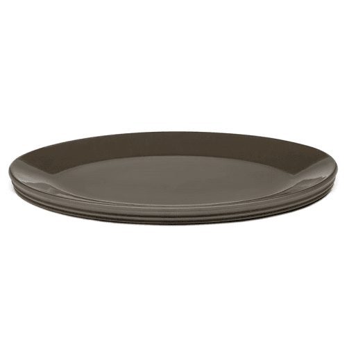 Image showing the Dune Oval Serving Dish, 57 x 44cm, Slate product.