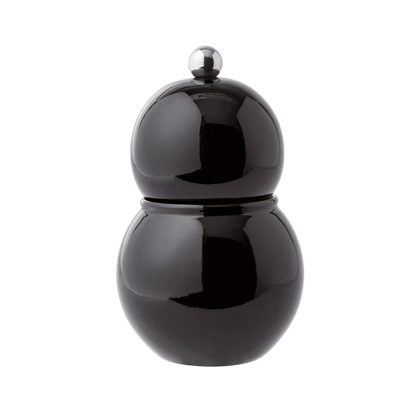 Bobbin Salt & Pepper Mill, 12cm, Black