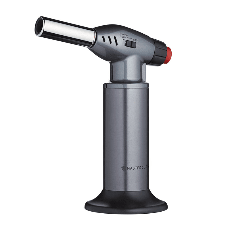 Professional cooks blow torch, chrome