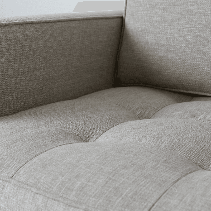 Model 02 Linen Armchair, Pumice