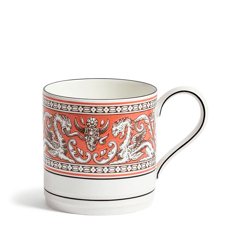 Florentine Mug, 326ml, Salmon
