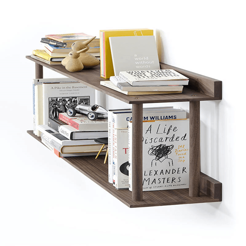 Platform 2 Shelf, H38 x W100cm, Walnut
