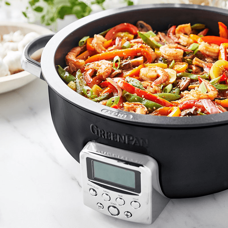 Non-Stick Multicooker, 5.6L, Black
