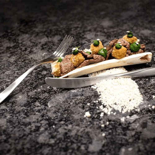 Image showing the Olive 16 Piece Cutlery Set, Satin Finish product.