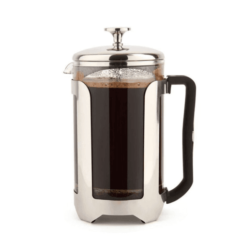 Image showing the Roma Stainless Steel Cafetière, 12 Cup, Silver product.
