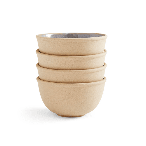 Image showing the Minerals Set of 4 Bowls, D11.5cm, Aqua product.