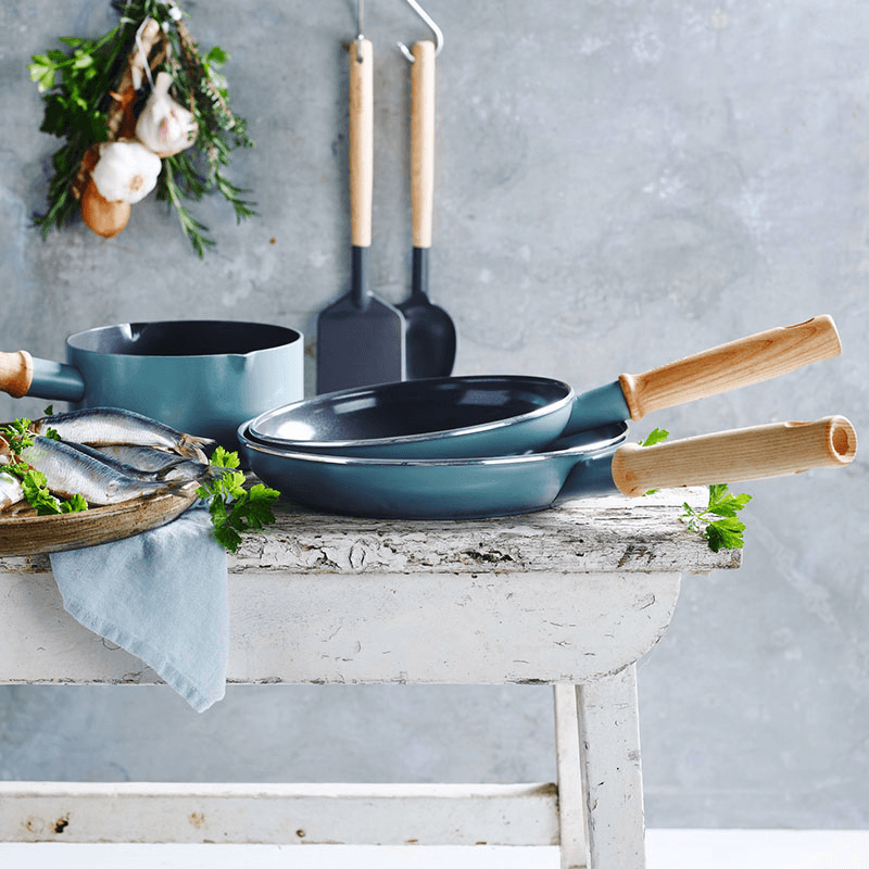 Mayflower Pots and Pans 5 Piece Set, Blue