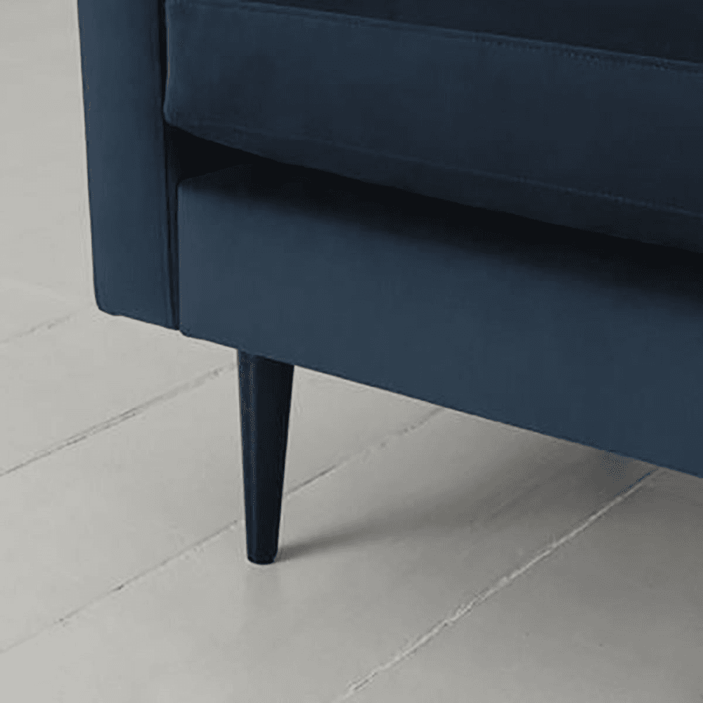 Model 01 3 Seater Velvet Sofa, Teal