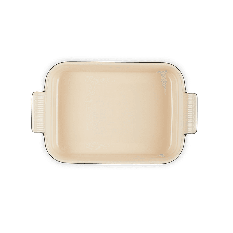 Stoneware Rectangular dish, 26 x 19cm - 2.3 litre, Satin Black
