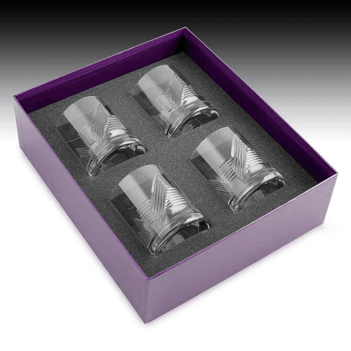 Image showing the Ingrid Set of 4 Tumblers, 310ml, Clear product.