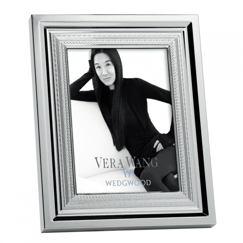 Image showing the Vera Wang With Love Photo Frame, 5 x 7", Silver Plate product.