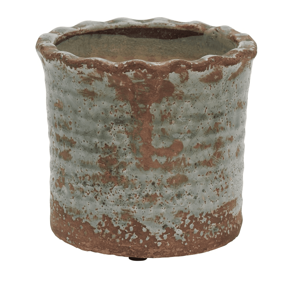 Broseley Small pot, H16 x Dia18cm, Moss