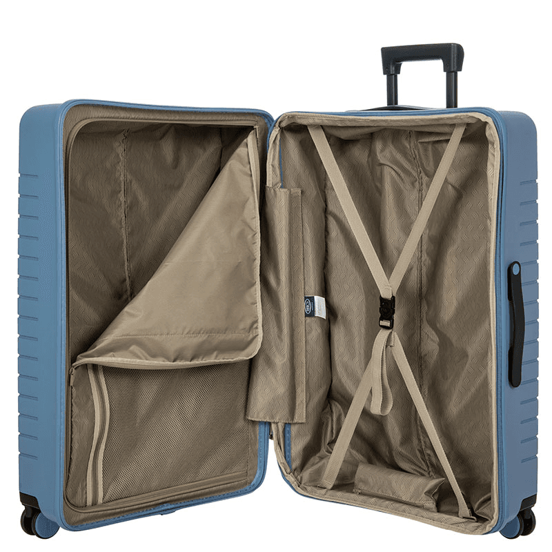 Ulisse Expandable Suitcase, H79 x L53 x W31cm, Grey Blue